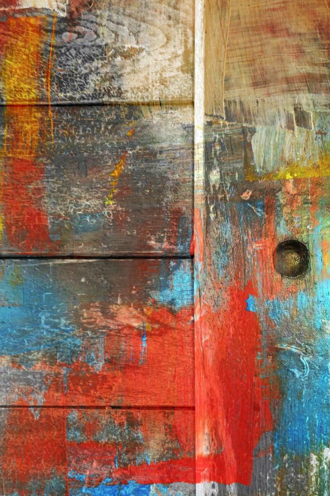 door, wood, color